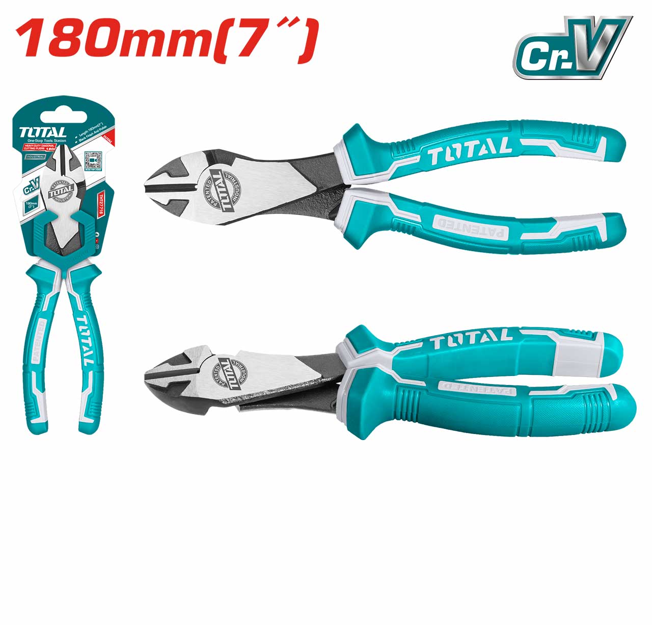 Total Heavy-Duty Diagonal Cutting Pliers THT27716 Total